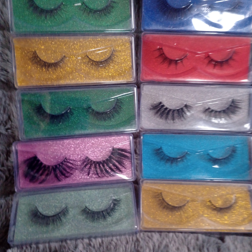 Colorful False Eyelash Set